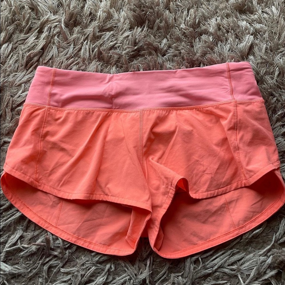 lululemon speed up shorts 2.5"